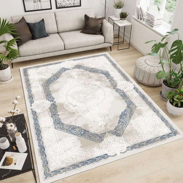 کاور فرش مخمل نگین ترمه مدل 312