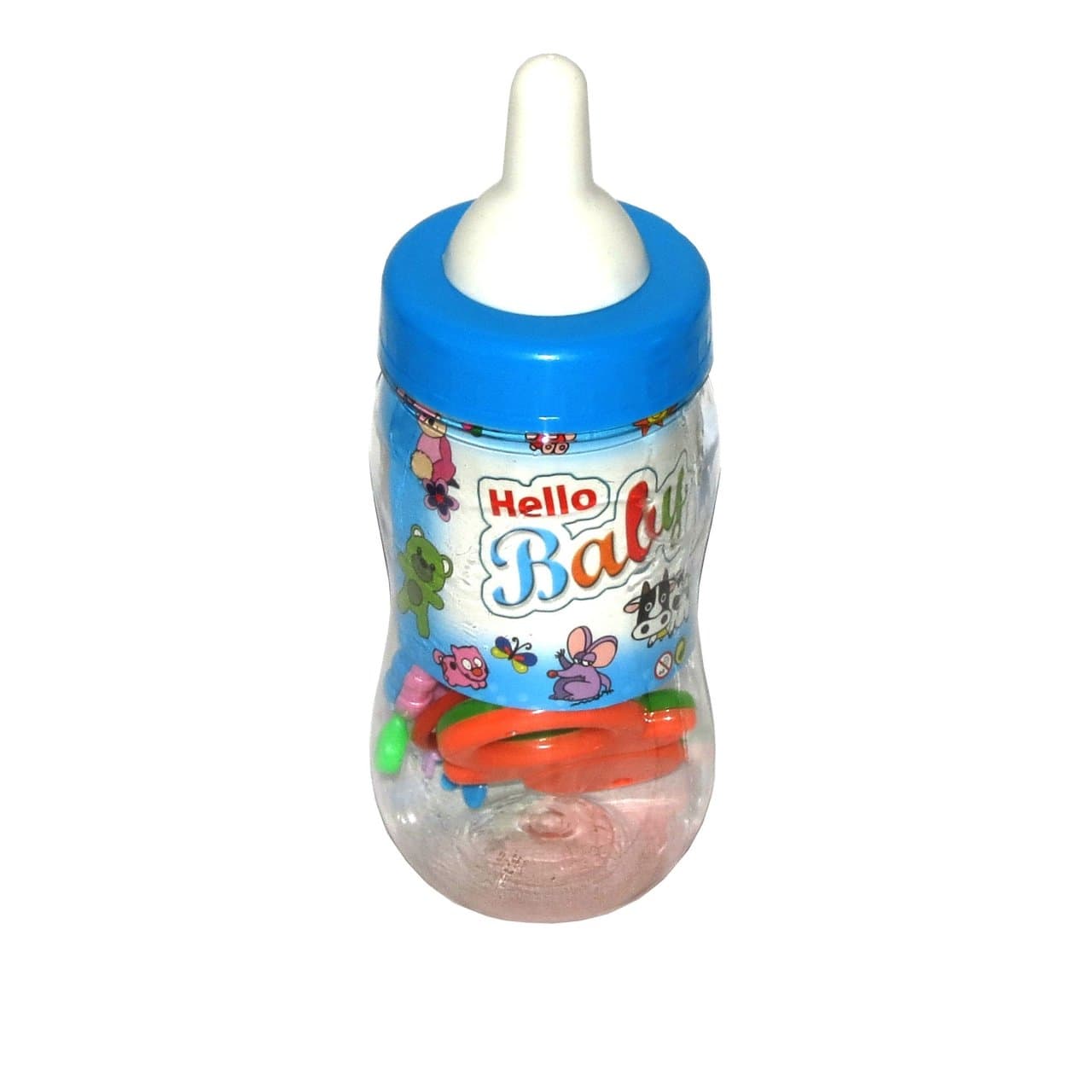 جغجغه مدل شیشه شیر کد T -241 مجموعه 4 عددی