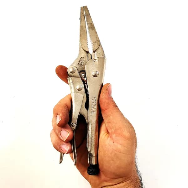 انبر قفلی کلاغی استوک درجه یک TOTALسایزهفت اینچ