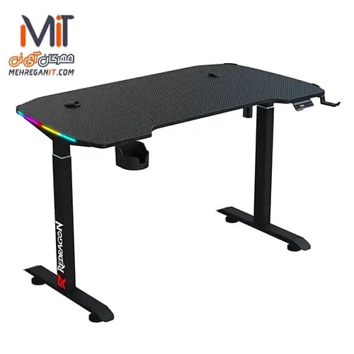 میز گیمینگ موتور دار ردراگون مدل GD-3320-S 120cm RGB