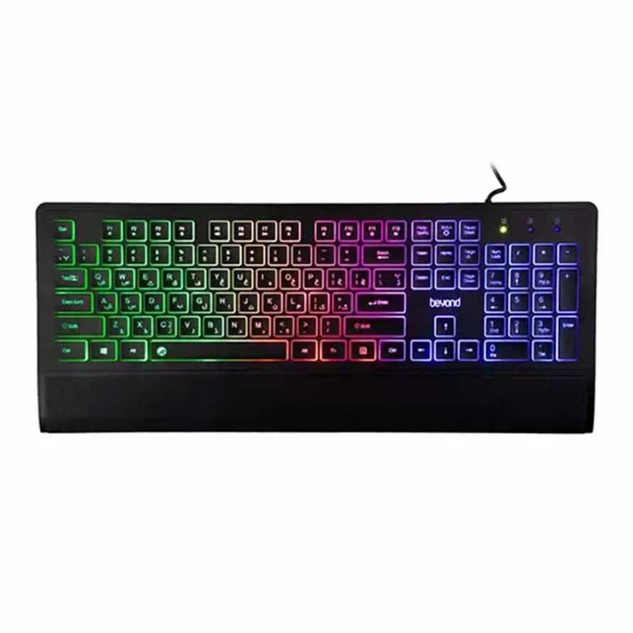 کیبورد باسیم بیاند مدل BK 7210 RGB