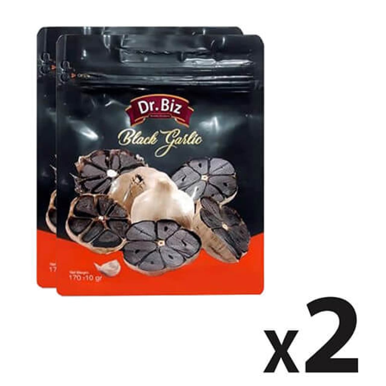 پک دو عددی سیر سیاه دکتر بیز 170 گرم