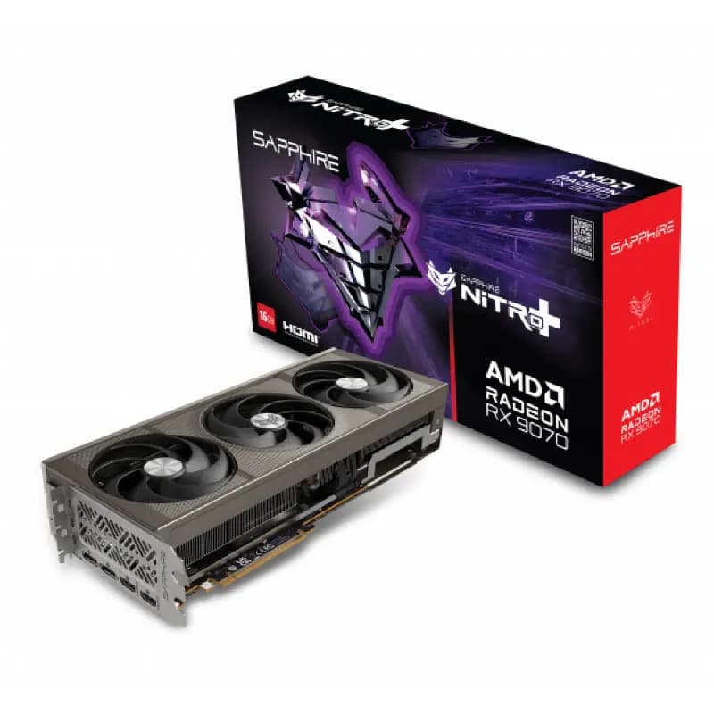 کارت گرافیک سافایر مدل NITRO+ Radeon RX 9070 OC 16GB