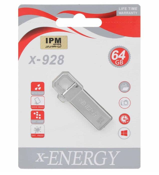 فلش مموری ایکس-انرژی مدل X-928 ظرفیت 64 گیگابایت