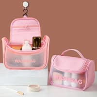 کیف آرایشی واش بگ Wash Bag مدل چمدانی