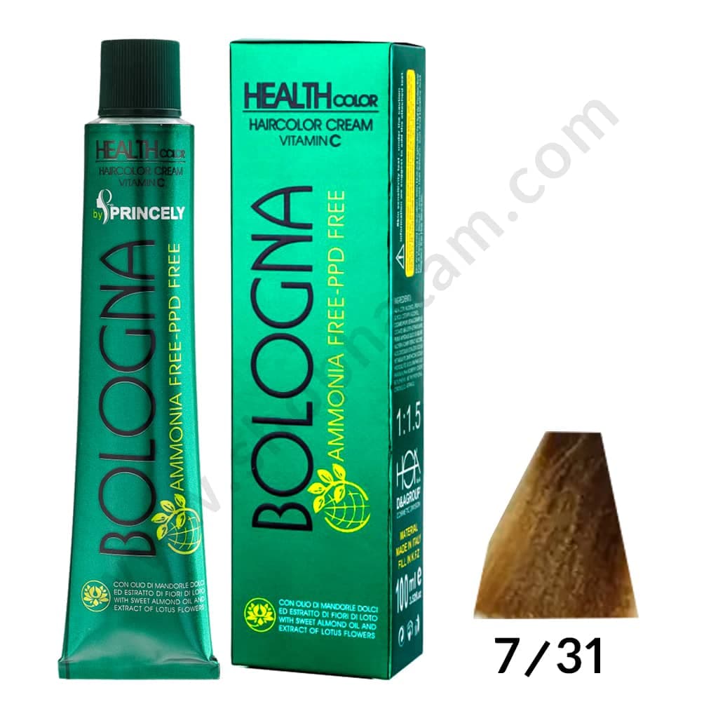 رنگ مو بلونیا (شماره 7/31) حجم ۱۰۰ میلی لیتر