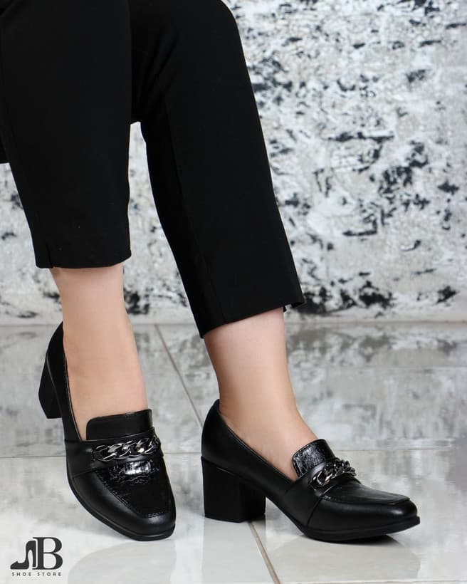 کالج پاشنه دار زنانه طرح زنجیری