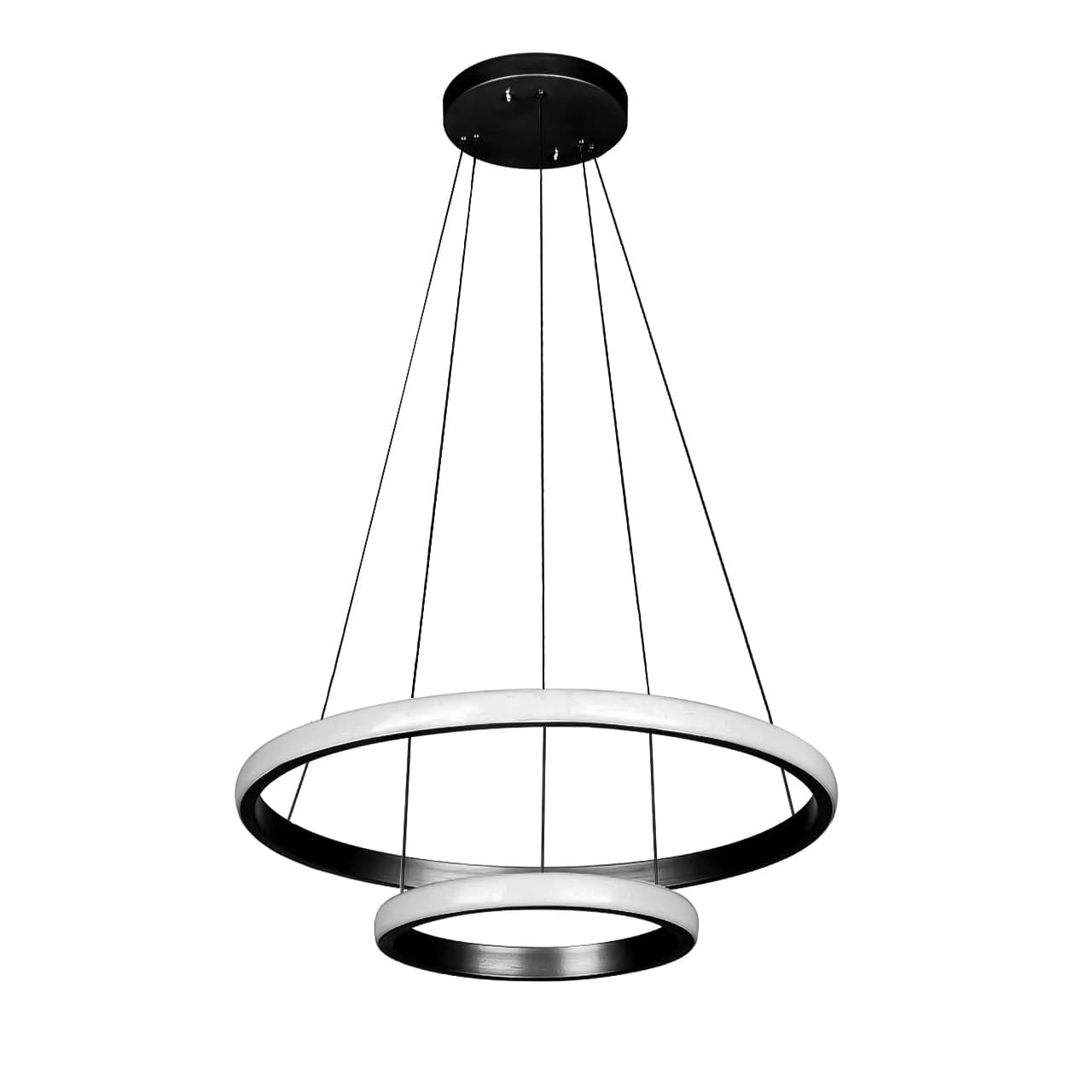 لوستر مدرن دو شعله چشمه نور کد L6375