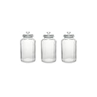 بانکه شیشه ای 3 عددی پاشاباغچه ویوا 2300 میلی