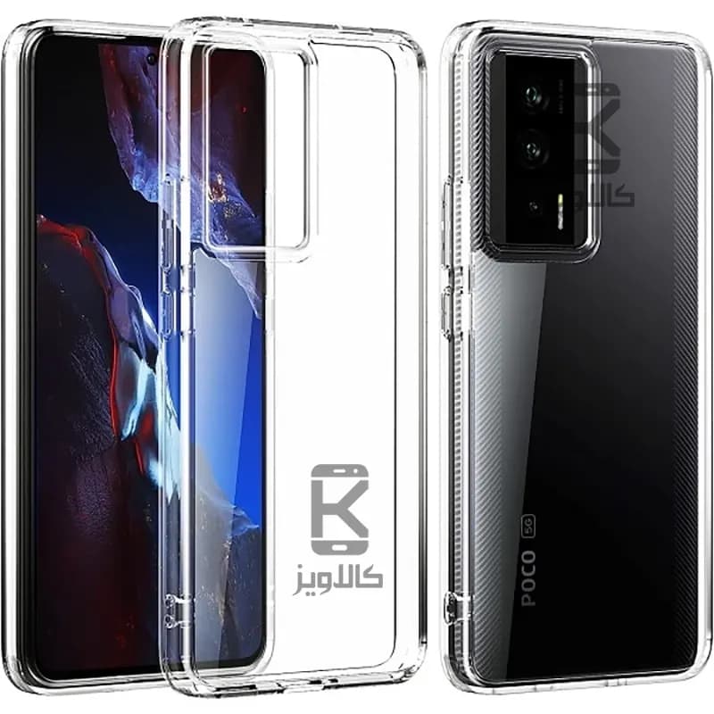 قاب ژله ای شفاف اصلی کوکو گوشی پوکو F5 پرو