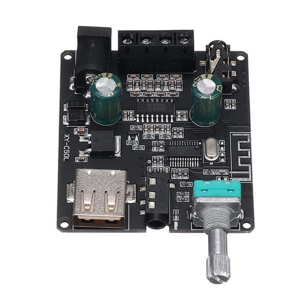 ماژول آمپلی فایر صوتی بلوتوث دار 2x50 وات مدل XY-C50L