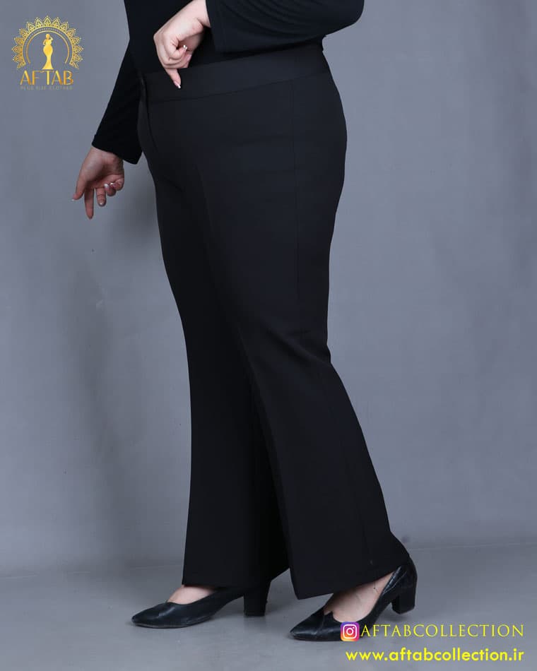 شلوارکرپ مازراتی دبل دمپا گشادسایزبزرگ3332