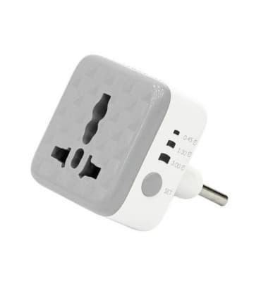 تبدیل و محافظ تایمردار هادرون مدل P103 رنگ سفید