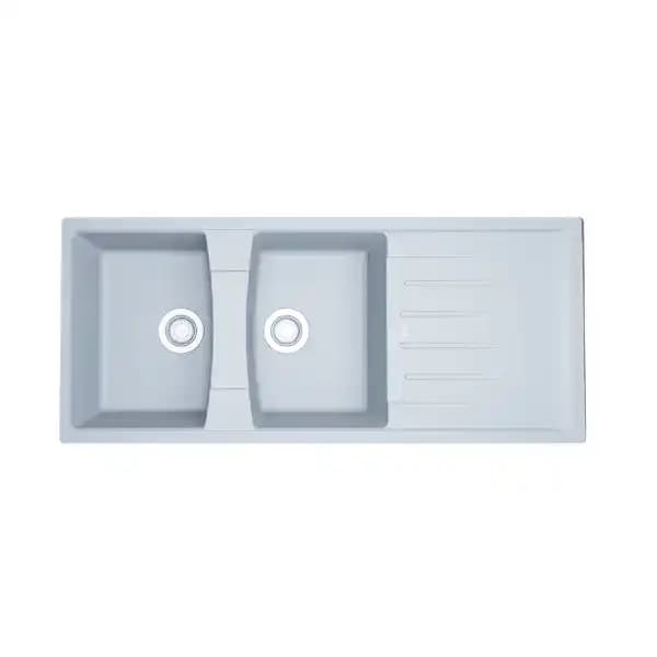 سینک گرانیتی کن مدل الیت رنگ سفید