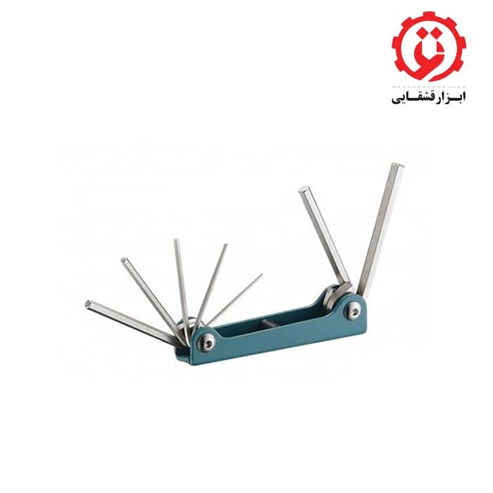 سری آچار آلن چاقویی 7 عددی فورس مدل 5072F