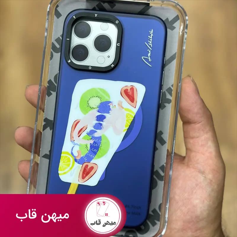 قاب گوشی یانگ کیت آیفون ایشی باشی بنفش - کد (۴۰۴۸۵)