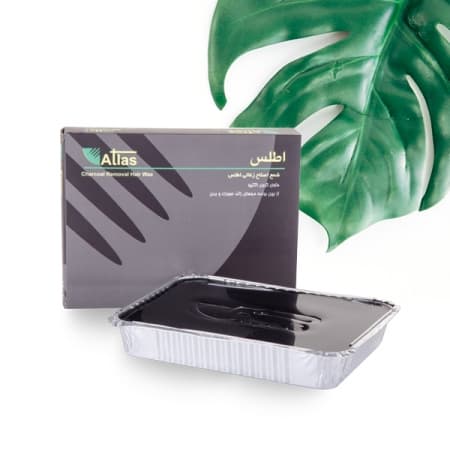 وکس اصلاح صورت ذغال اطلس