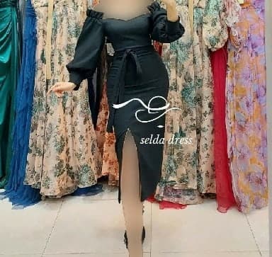 خرید مدل لباس مجلسی زنانه ساده و شیک ۱۶۹۹