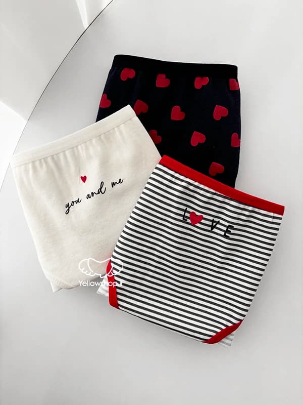 شورت نخی اسلیپ زنانه DOMINANT سه تایی کد 21180