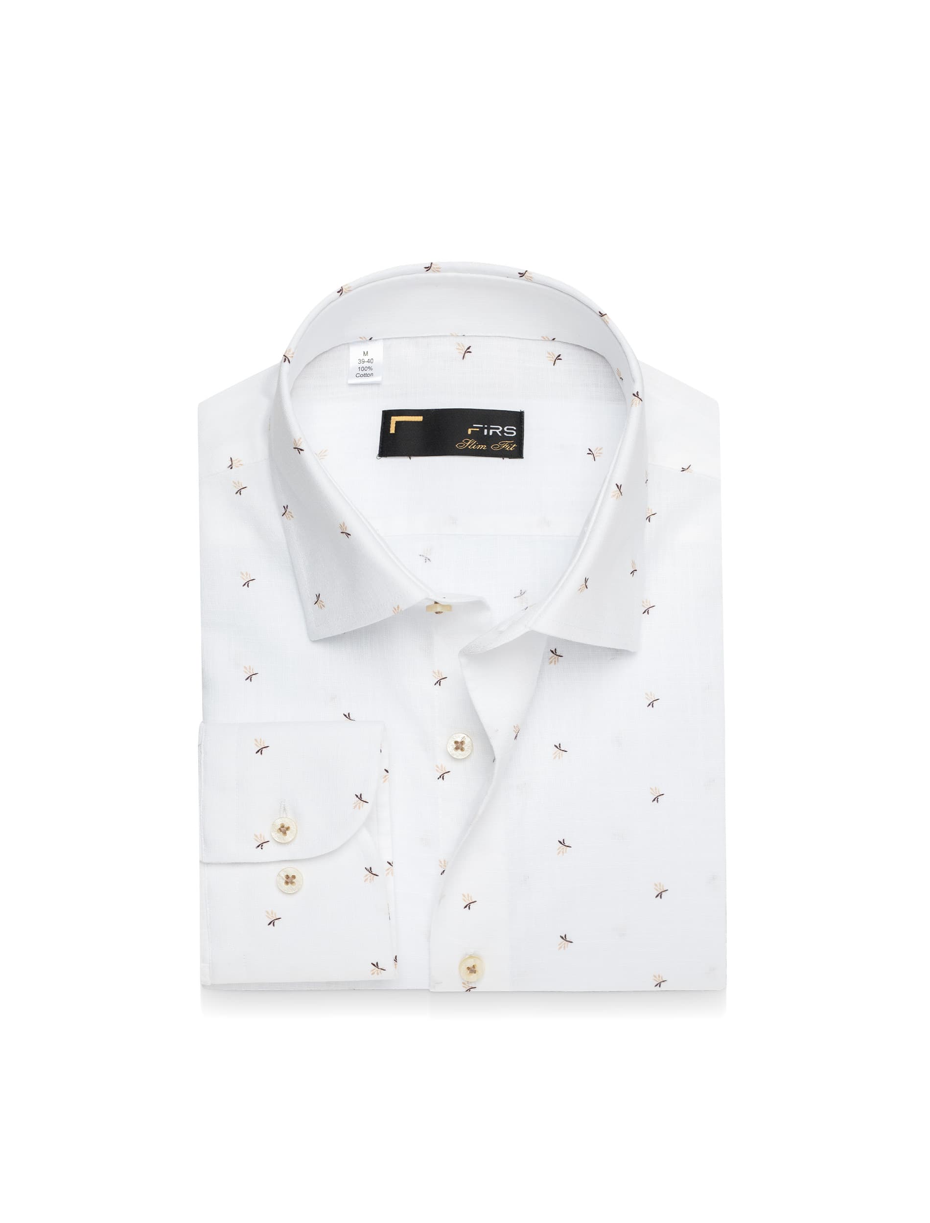 پیراهن آستین بلند طرح دار