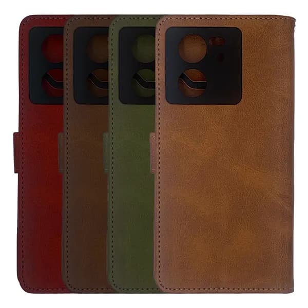 کیف چرمی کلاسوری شیائومی Mi 13T/K60 Ultra بند دار