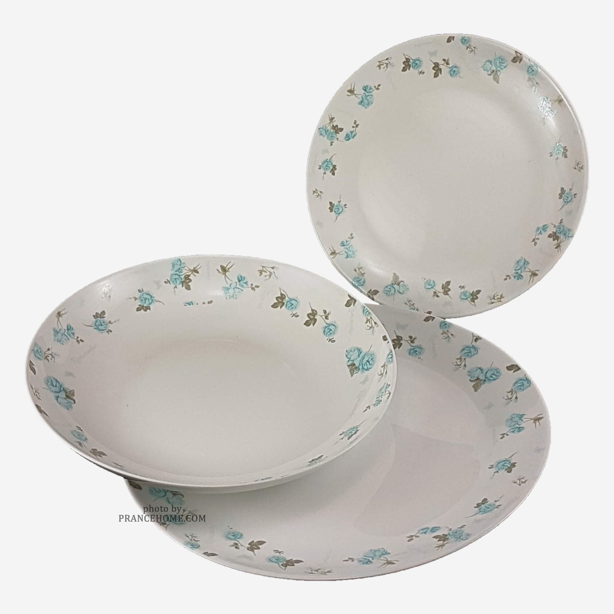 سرویس غذاخوری آرکوپال 26 پارچه مدل رومانتیک آبی