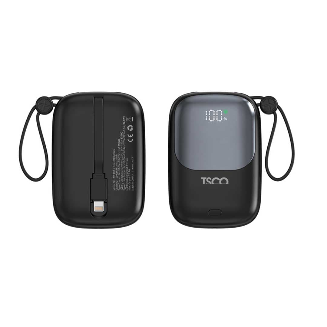 پاوربانک تسکو مدل TP 932 ظرفیت ۱۰۰۰۰ میلی آمپر ساعت