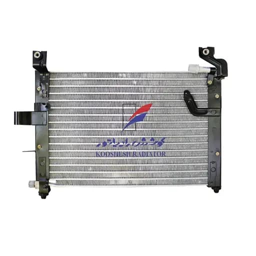 رادیاتور کولر پراید 95 با مهره 17 (S4) برند کوشش رادیاتور
