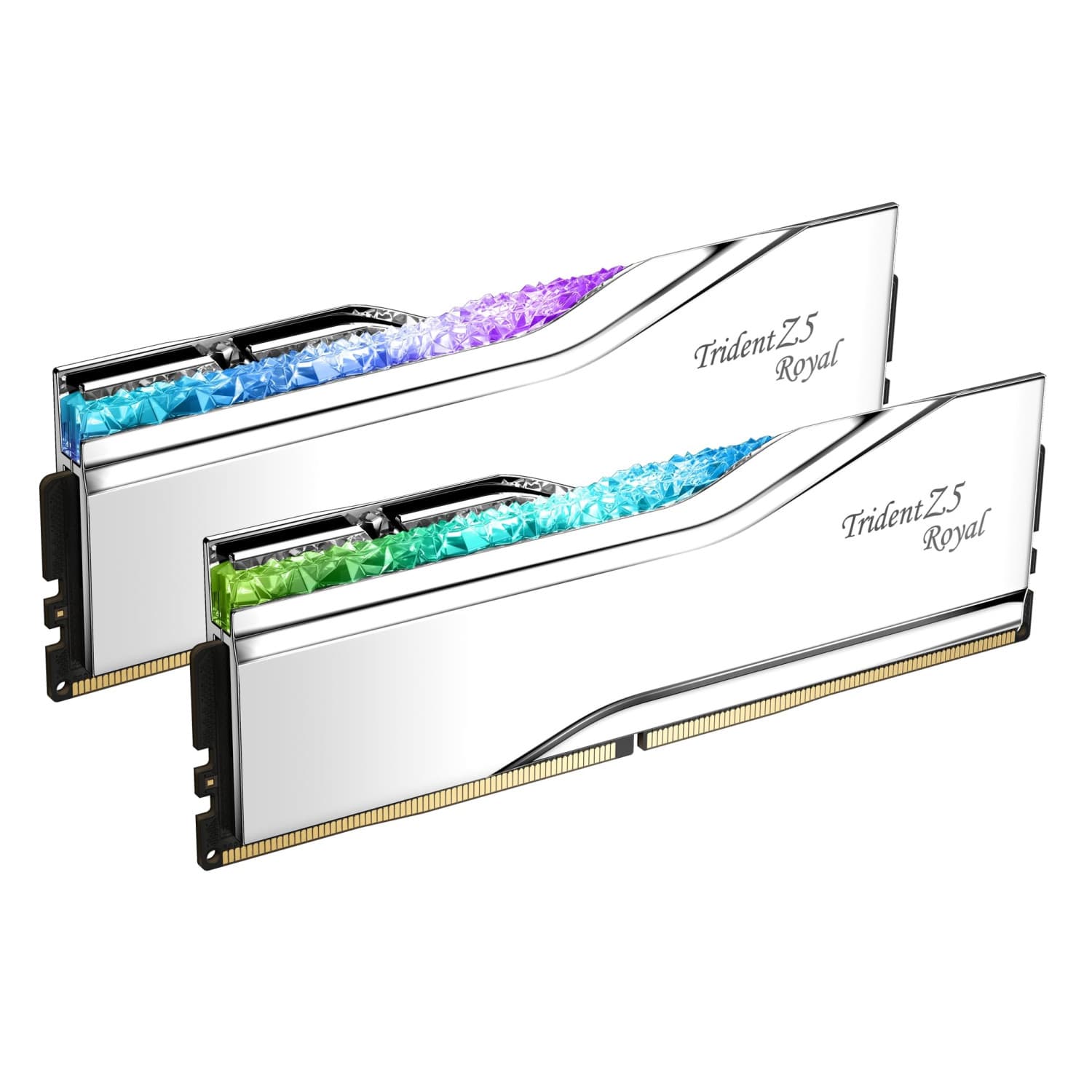 رم جی اسکیل Trident Z RGB ROYAL NEO 2*16=32GB 6400MHz CL30 Silver