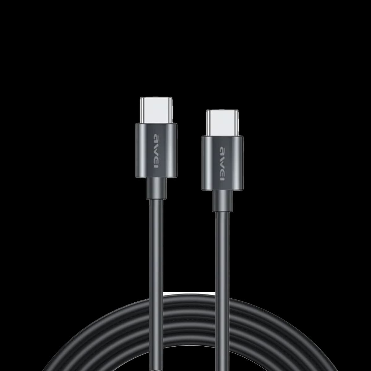 کابل تبدیل USB-C به USB-C اوی فست شارژ مدل CL-165T 60W