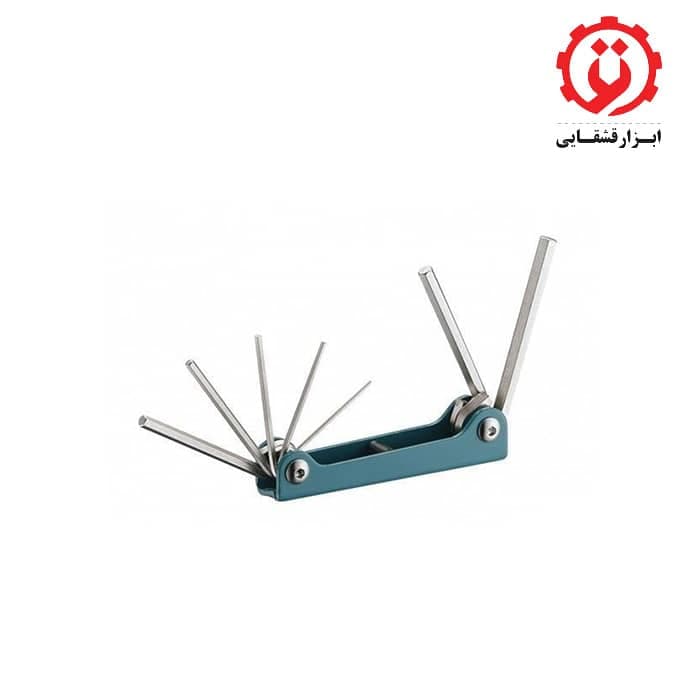 سری آچار آلن چاقویی 7 عددی فورس مدل 5076F