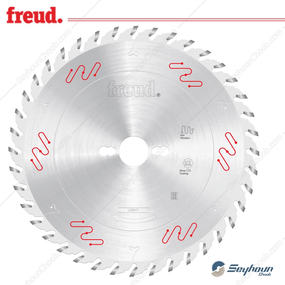 تیغ اره الماسه چوب بر قطر 25 سانتی متر 40 دندانه فرود مدل LU2A 1700