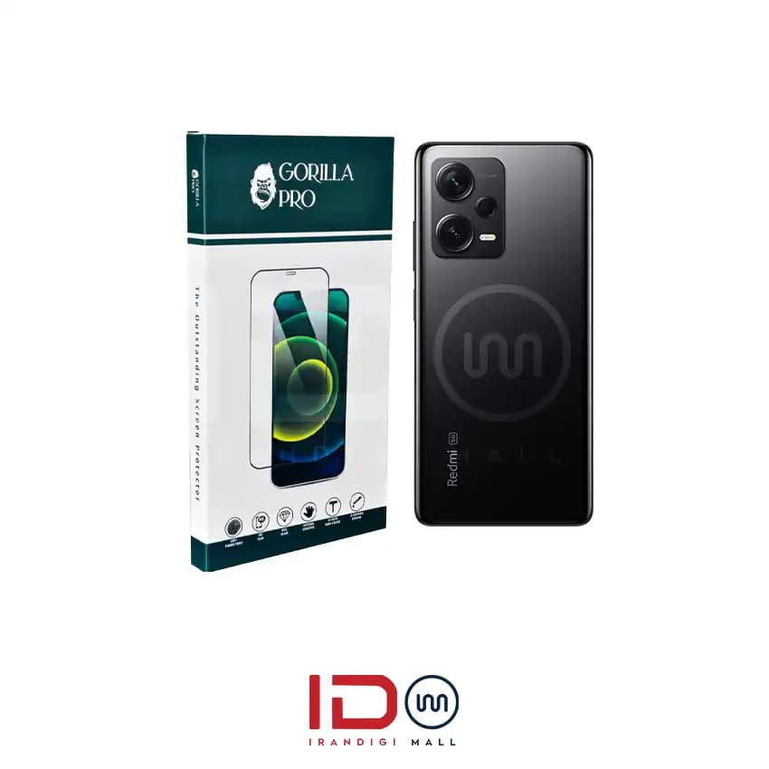 گلس و محافظ هیدروژلی (مات) بدنه گوشی شیائومی مدل Redmi Note 12 Pro Plus