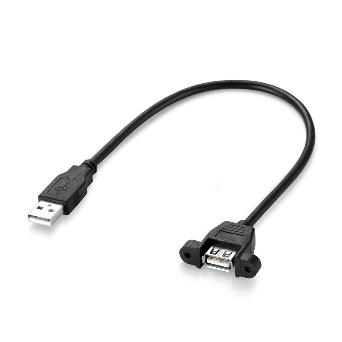 کابل USB رو پنلی پیچ دار 30 سانتی متری