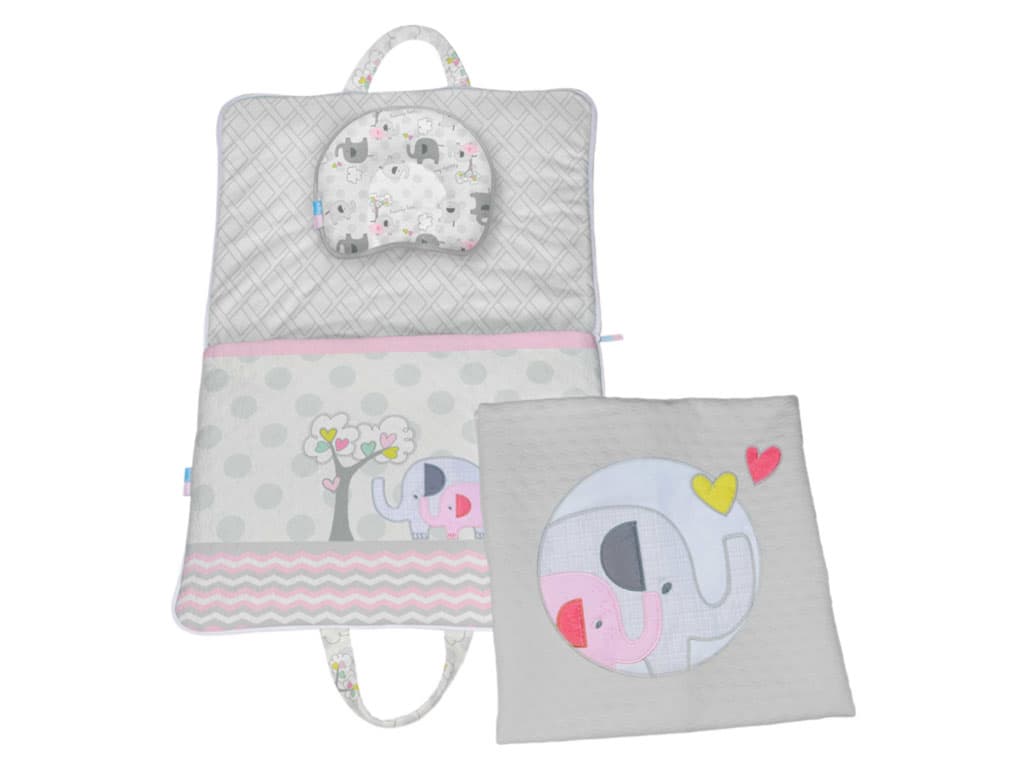 سرویس سه تکه مسافرتی طرح FAMILY LOVE-GIRL رزبرن roseborn