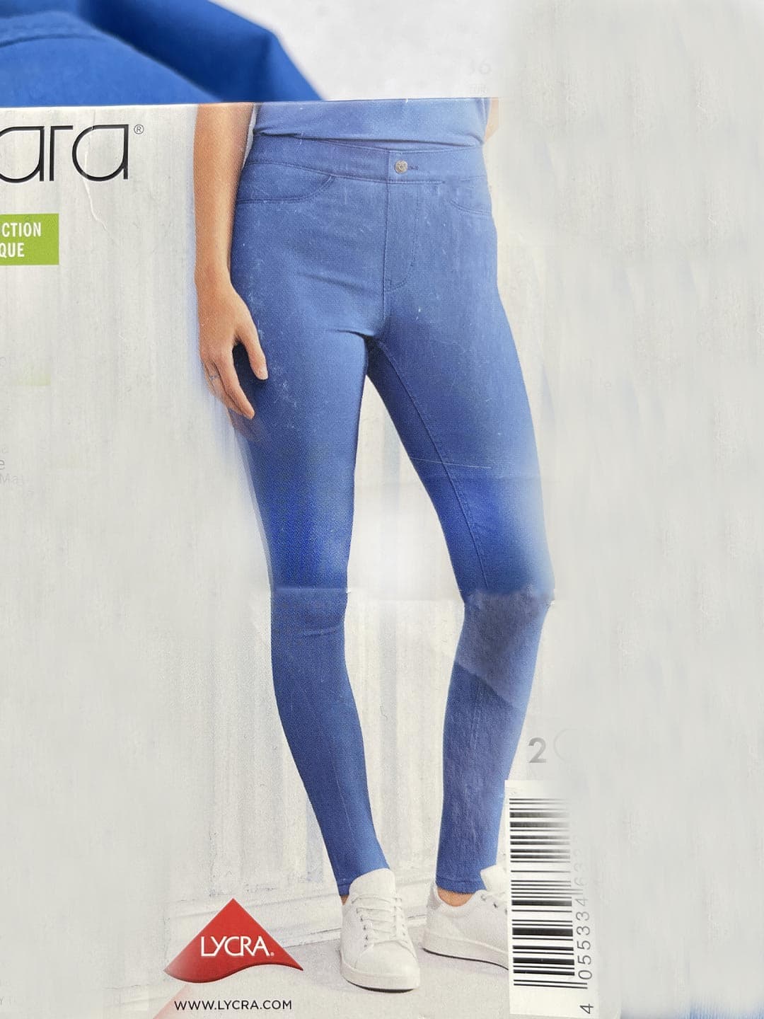 شلوار لگ زنانه طرح جین برند اسمارا کد b3729