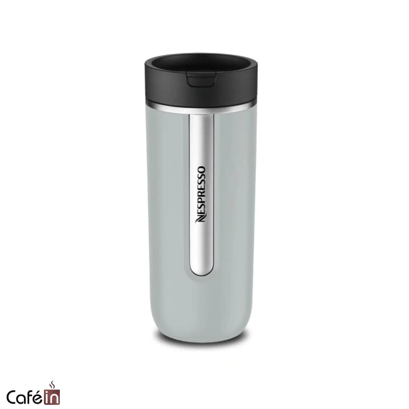 تراول ماگ نسپرسو مدل نوماد سایز بزرگ آبی دودی