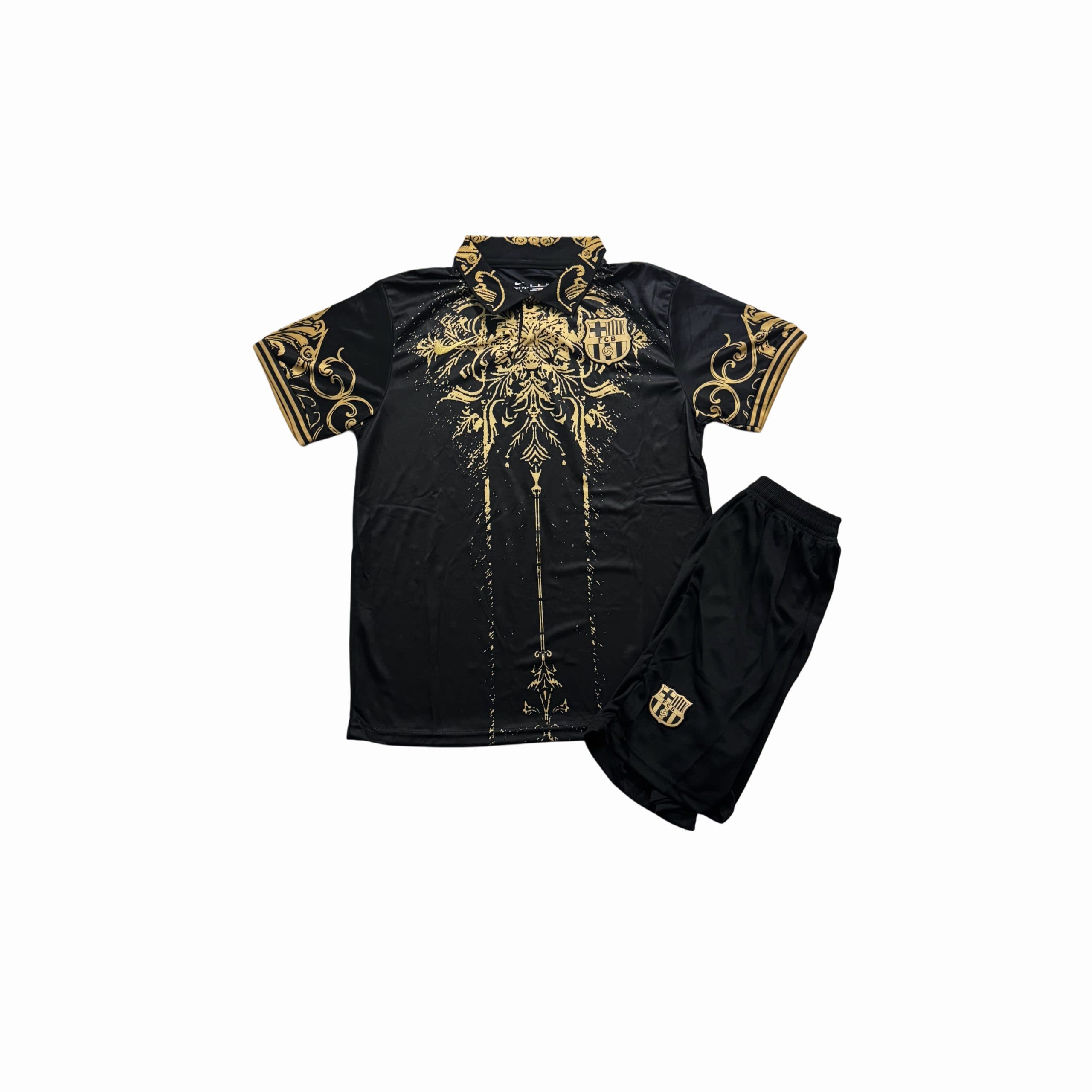 کیت کانسپت پادشاهی بارسلونا2025-پیراهن شورت