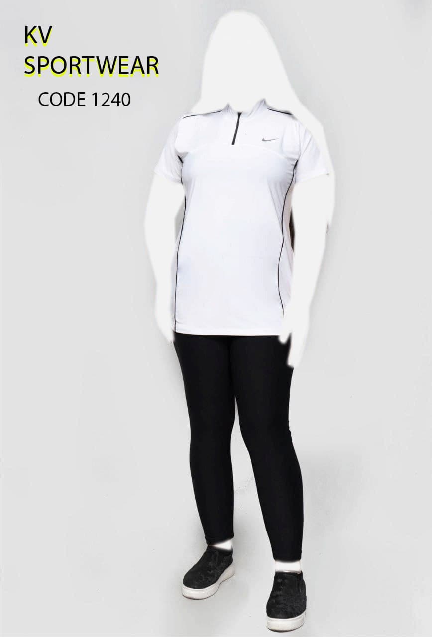 ست تیشرت لگ بیگ و فری سایز ورزشی زنانه NIKE کد 002