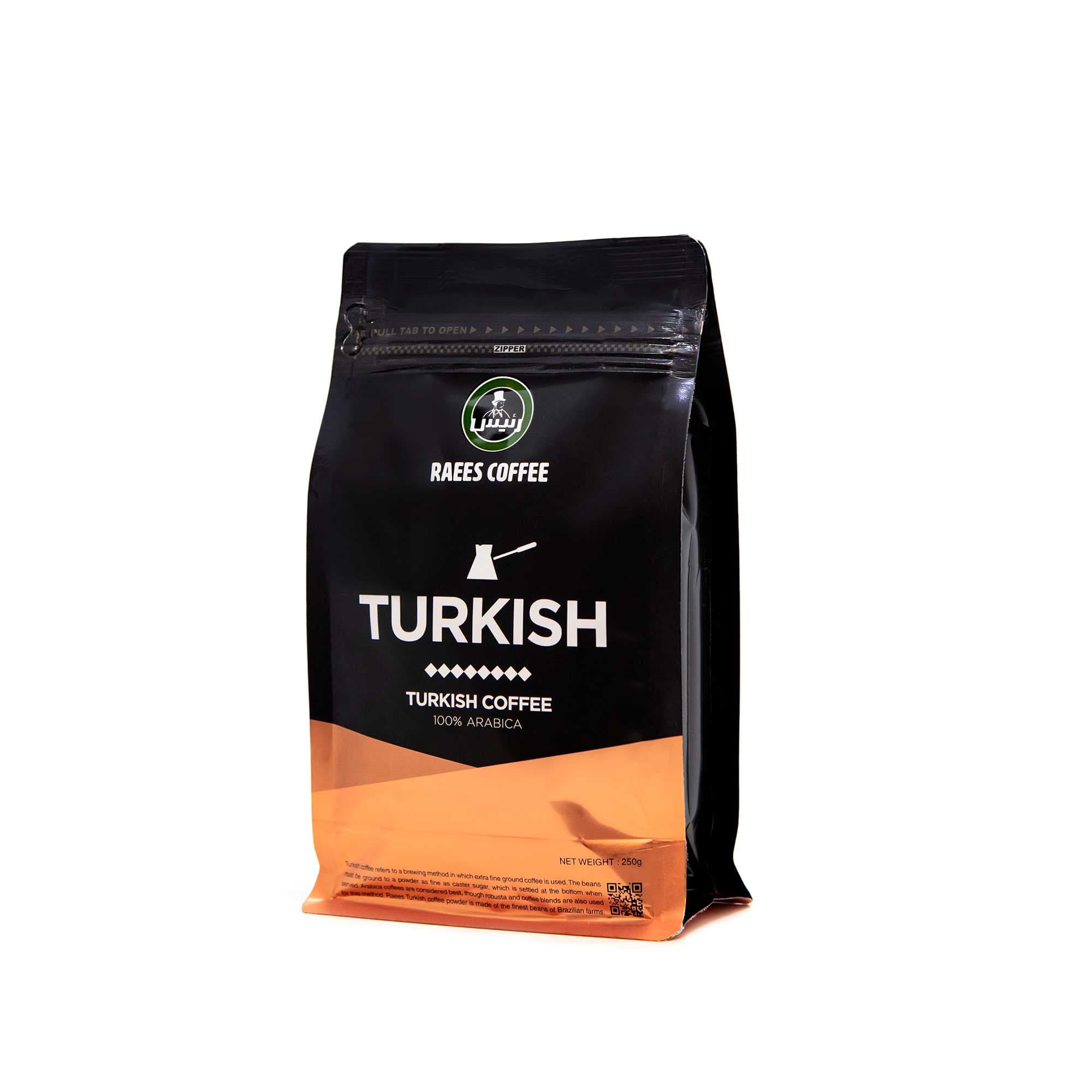 قهوه ترک ۲۵۰ گرمی(۱۰۰٪ آرابیکا)