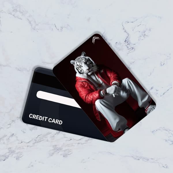 استیکر کارت بانکی مدل فانتزی گربه کد CAD55-K