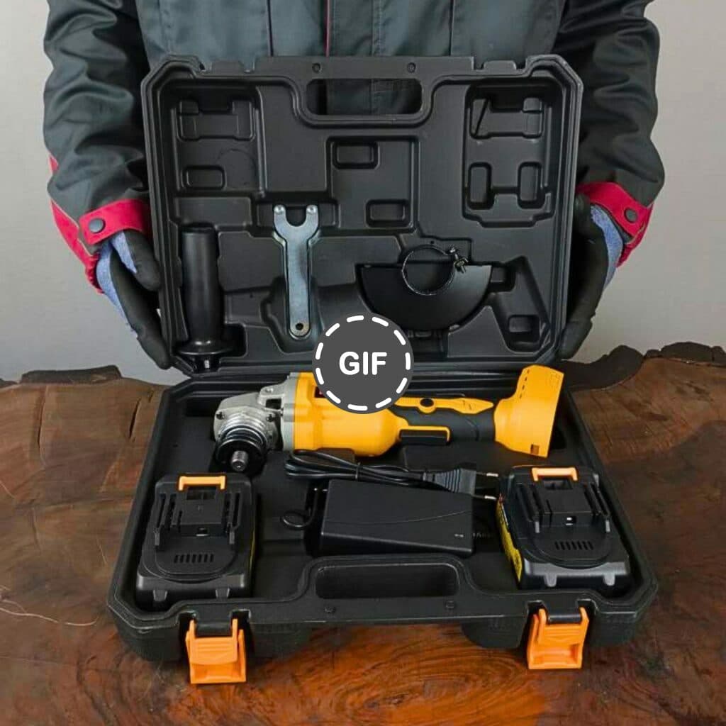 مینی فرز شارژی براشلس صنعتی 118 ولت اینتیمکس مدل 0463