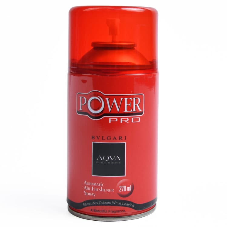 اسپری خوشبو کننده هوا پاور پرو مدل آکوا بولگاری