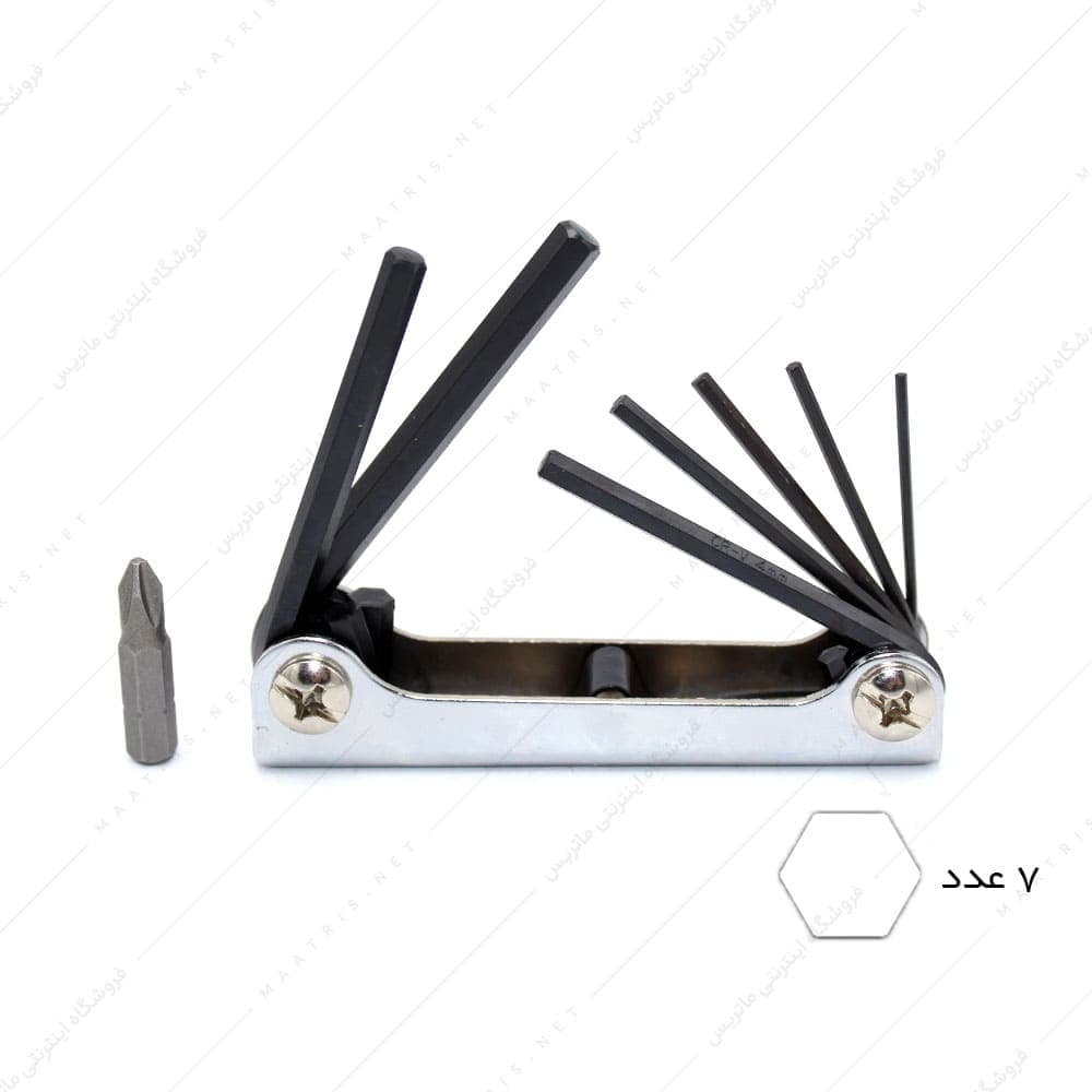 ست آلن مشتی 1.5 تا 6 میلی متر برند هنس