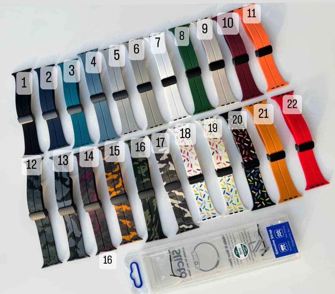 بند سیلیکونی قفل مگنتی