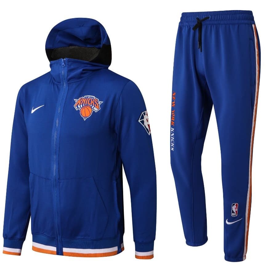 ست گرمکن هودی نیویورک نیکس سرمه ای