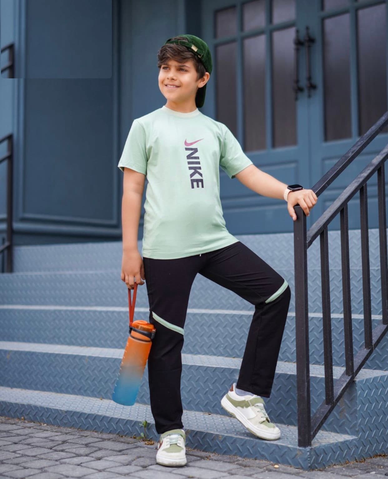 ست تیشرت و شلوار نایک تن کوک