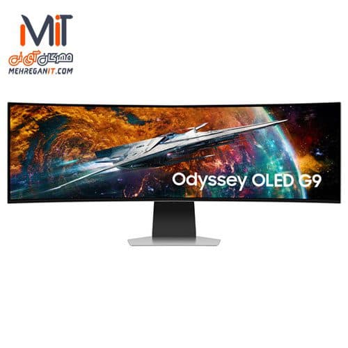 مانیتور خمیده سامسونگ 49 اینچ مدل Odyssey OLED G9 LS49CG954
