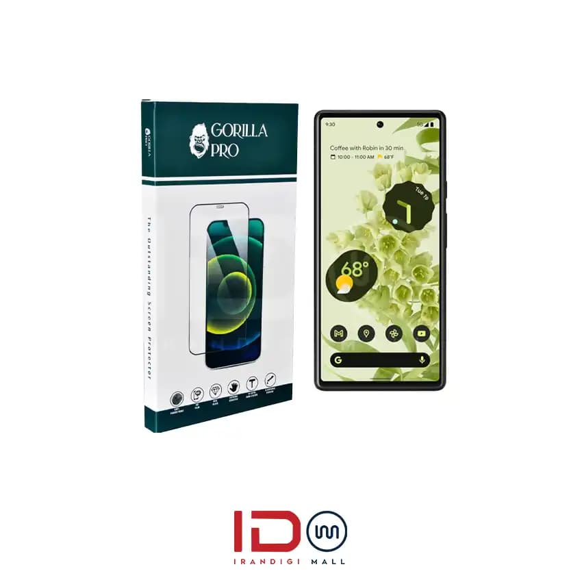 گلس و محافظ هیدروژلی (شفاف) نمایشگر گوشی گوگل مدل Google pixel 6a