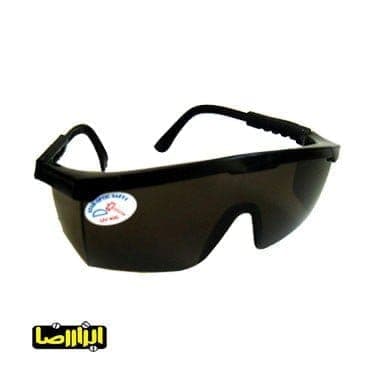 عینک ایمنی دودی تک پلاست مدل یووی